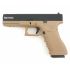 Страйкбольный пистолет KJW Glock G17 Gas GBB Tan (KP-17-TAN)
