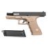 Страйкбольный пистолет KJW Glock G17 Gas GBB Tan (KP-17-TAN)