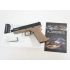 Страйкбольный пистолет KJW Glock G18 TBC CO₂ Tan, удлин. ствол