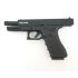 Страйкбольный пистолет KJW Glock G17 TBC Gas Black, удлин. ствол